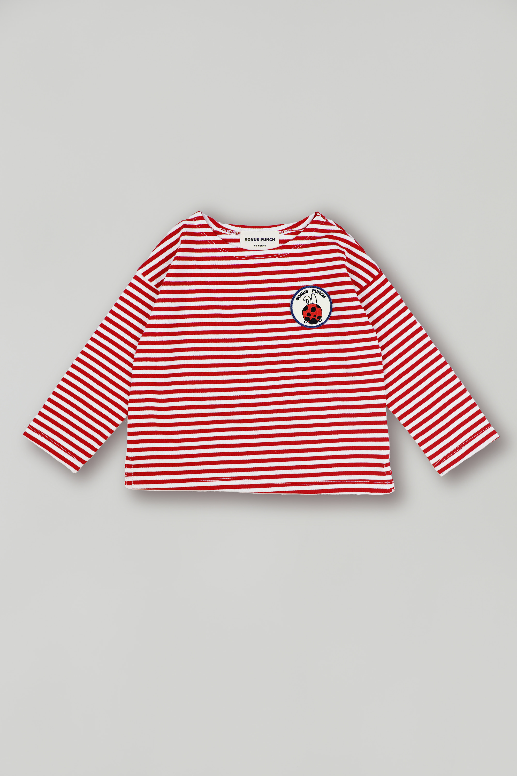 RED STRIPE LONG SLEEVE T-SHIRTS